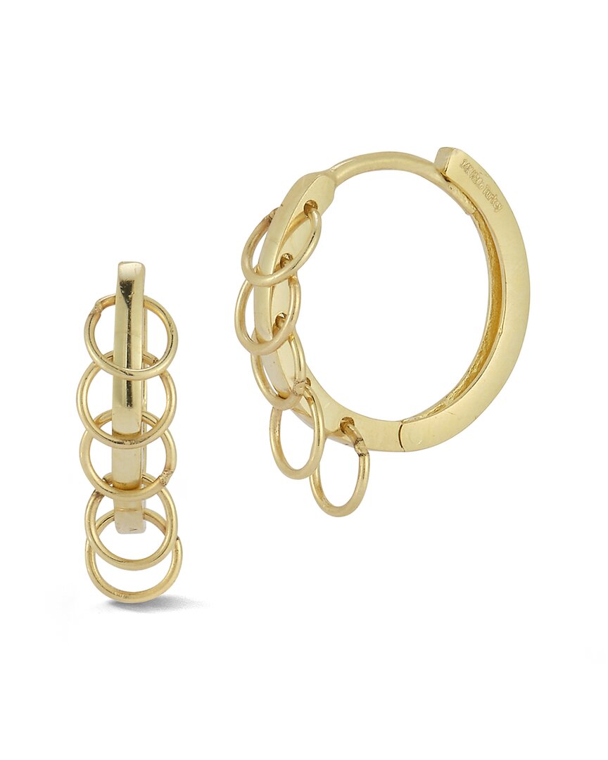 Ember Fine Jewelry 14k Multi Huggie Earrings In Gold