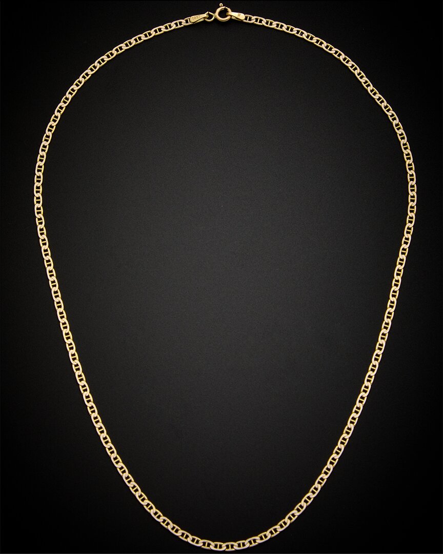 Italian Gold Mariner Necklace