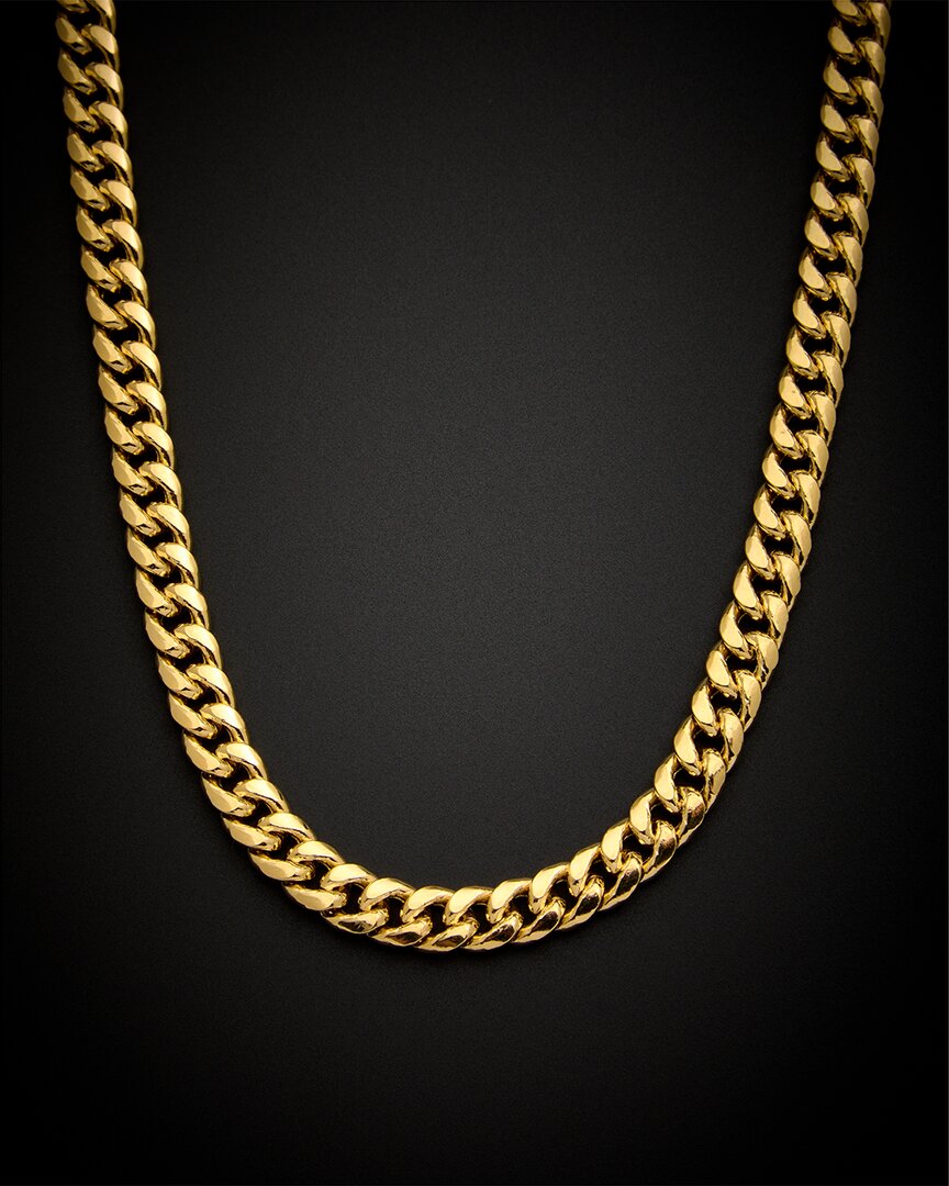 Italian Gold Miami Cuban Necklace