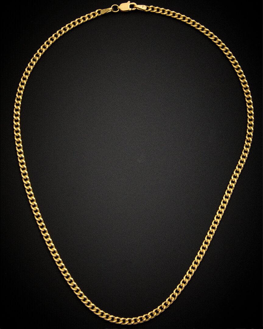 Italian Gold Miami Cuban Necklace