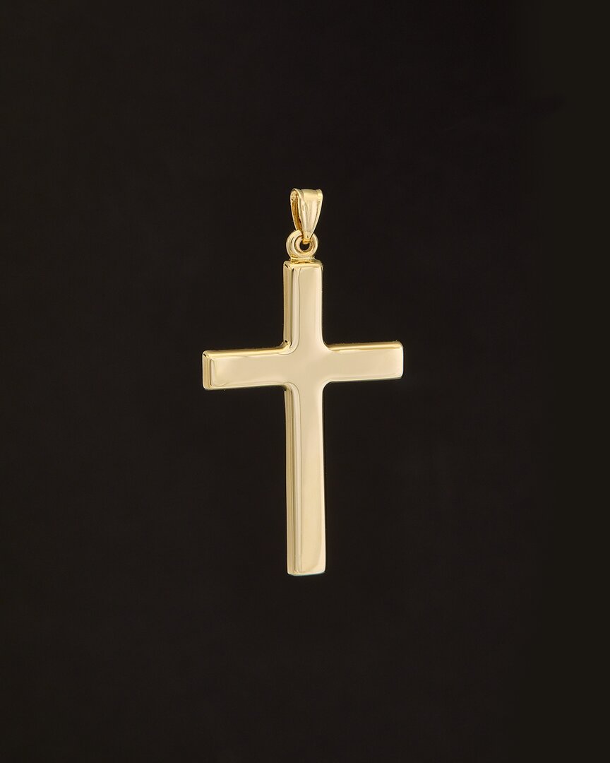 Shop Italian Gold 14k  Large Cross Pendant