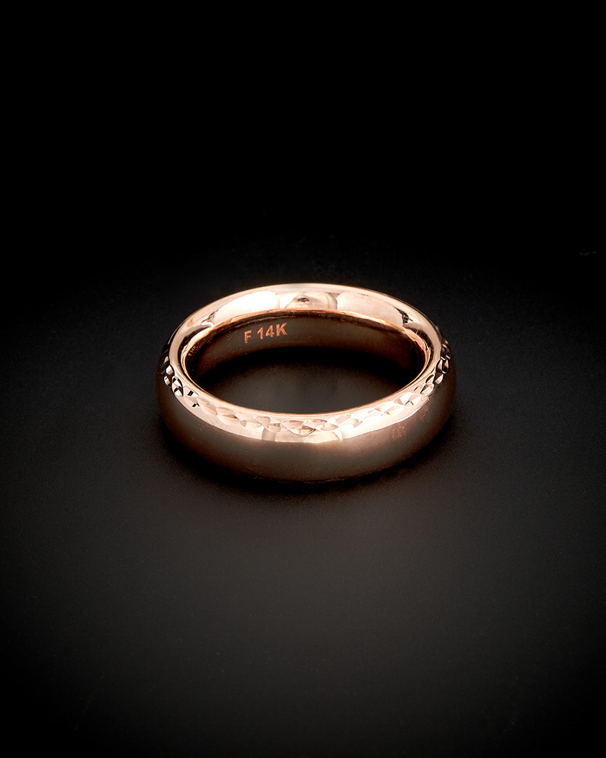 Shop Italian Rose Gold 14k  Ring
