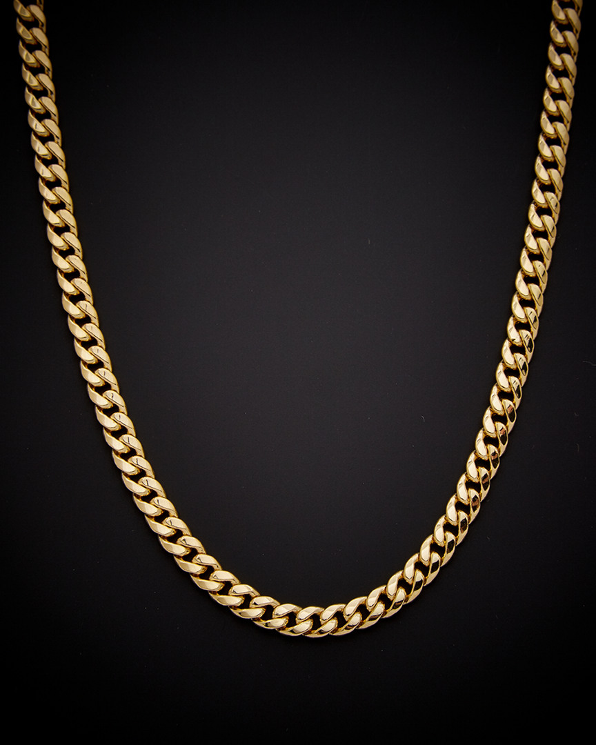 Italian Gold Cuban Link 30in Necklace