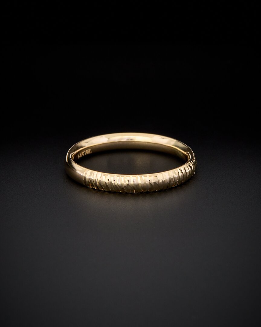 Italian Gold Comfort Fit Ring