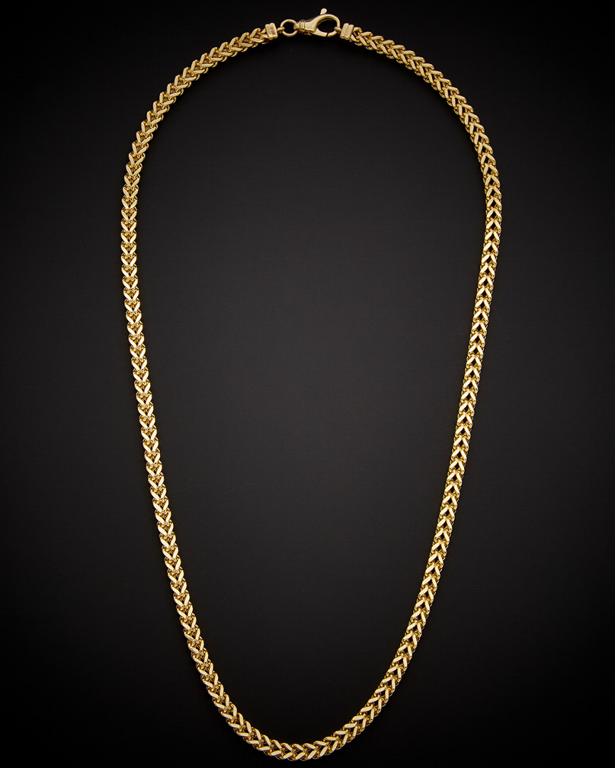 Italian Gold 14k  Franco Link Necklace