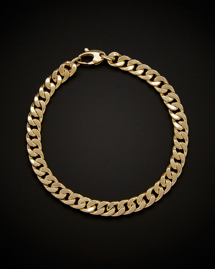Italian Gold Curb Bracelet
