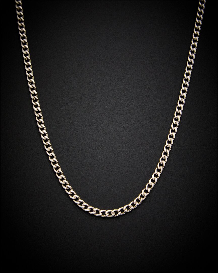 Italian Gold 14k 2.2mm Miami Cuban Link Necklace