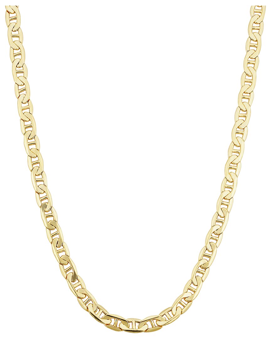 Italian Gold Mariner Chain Necklace