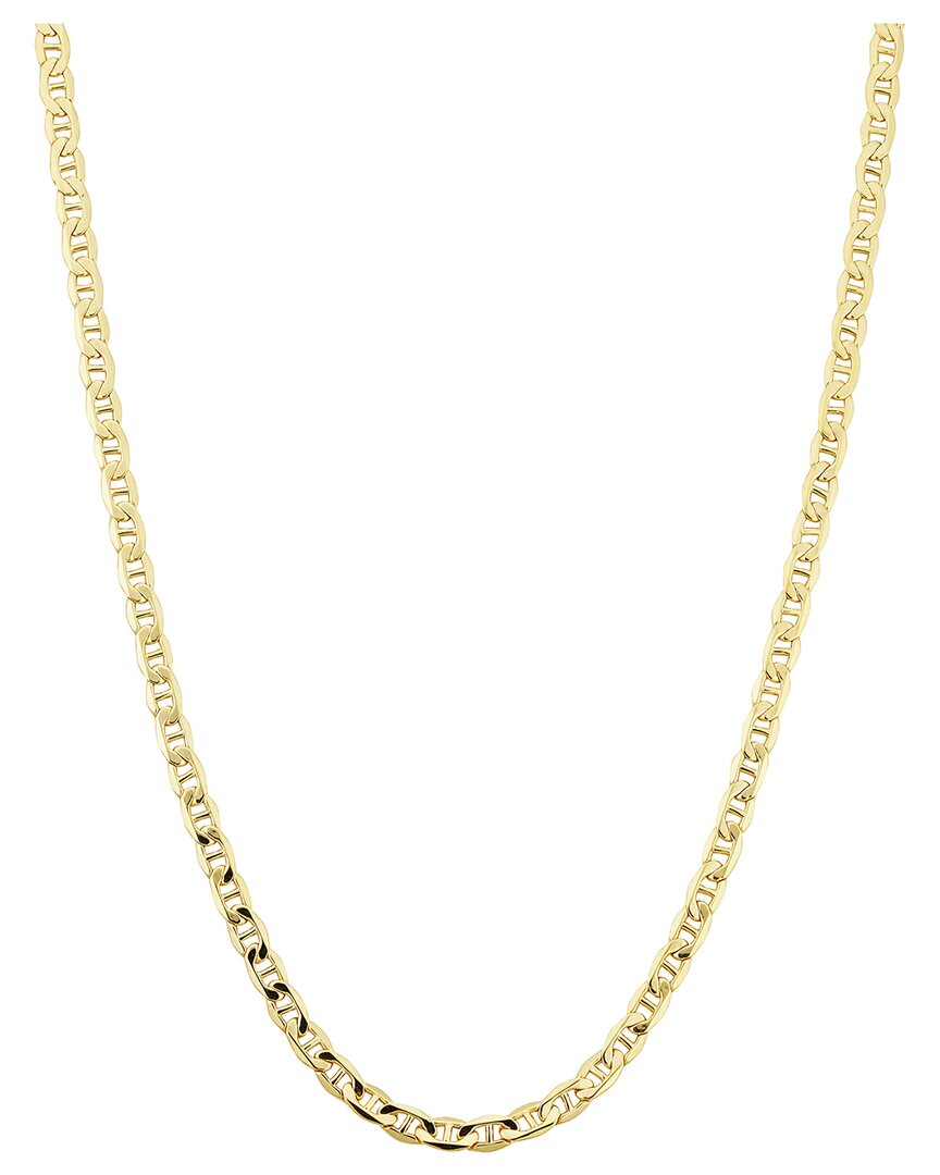 Shop Italian Gold 14k  Mariner Chain Necklace