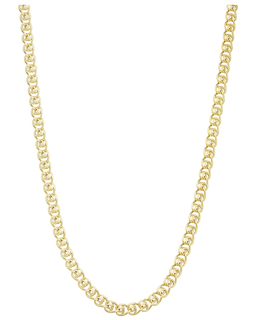 Italian Gold Love Chain Necklace