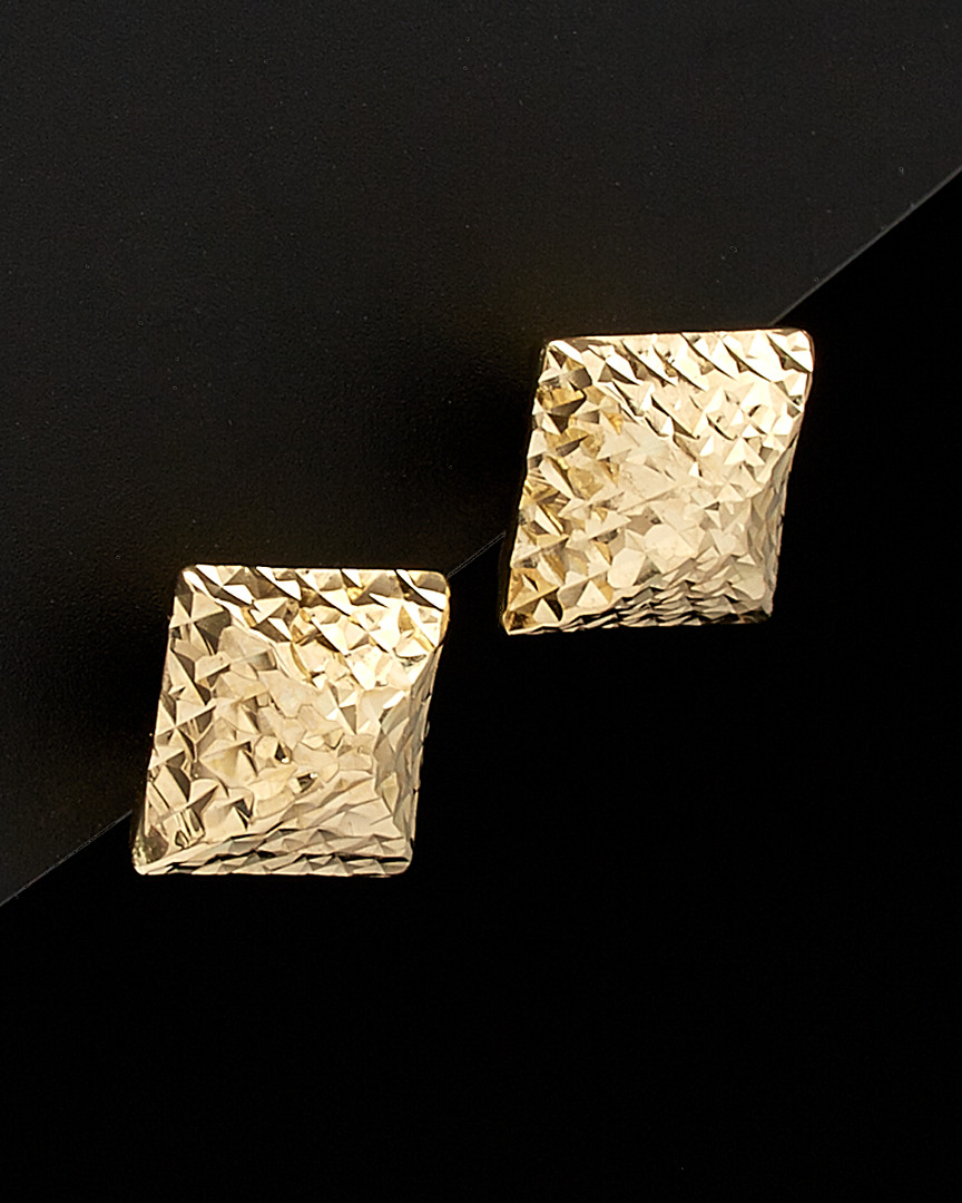 Italian Gold Pyramid Studs