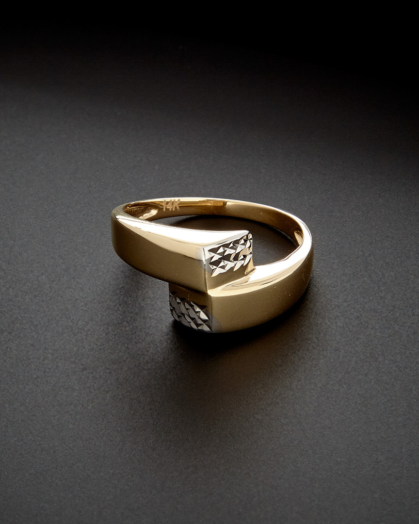Italian Gold Two-tone Ring