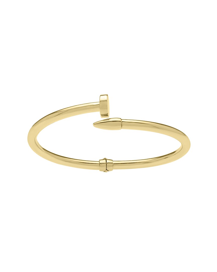 Italian Gold 14k Nail Head Bangle Bracelet