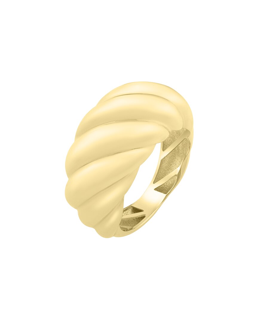 Shop Italian Gold 14k  Croissant Ring