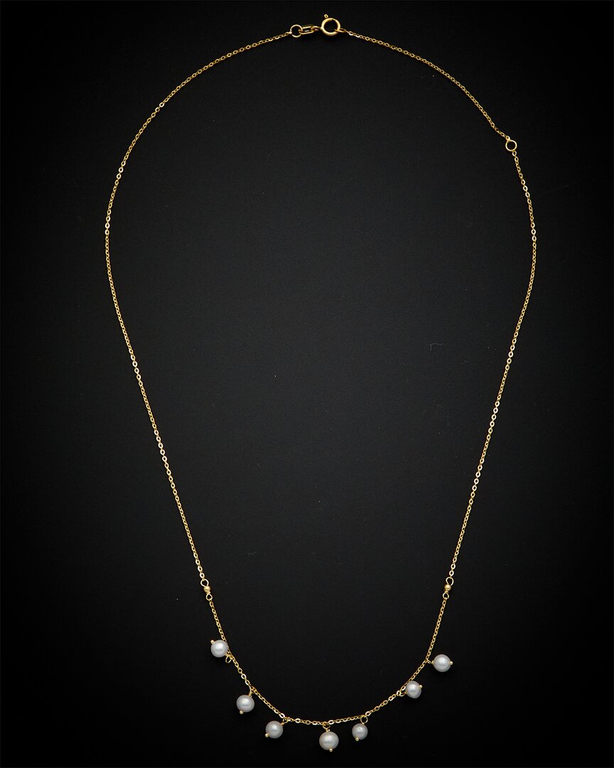 Italian Gold 14k  Charm Necklace