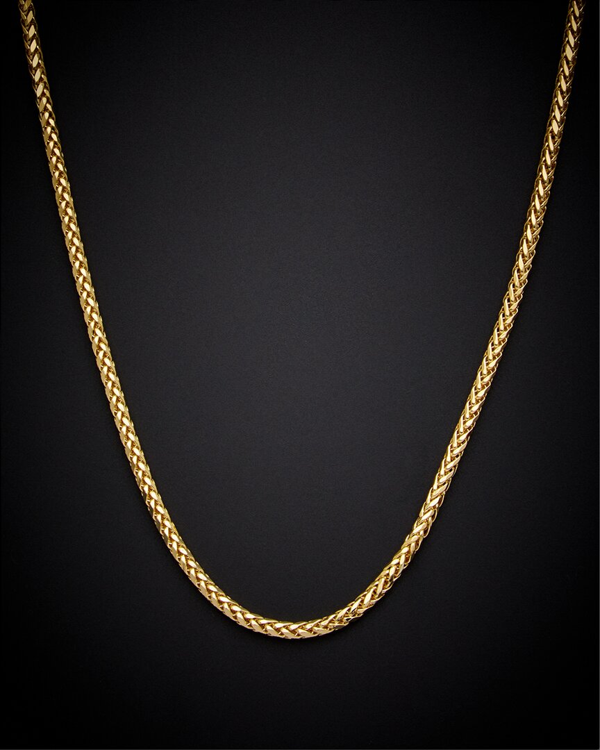 Italian Gold 14k  Palm Link Necklace