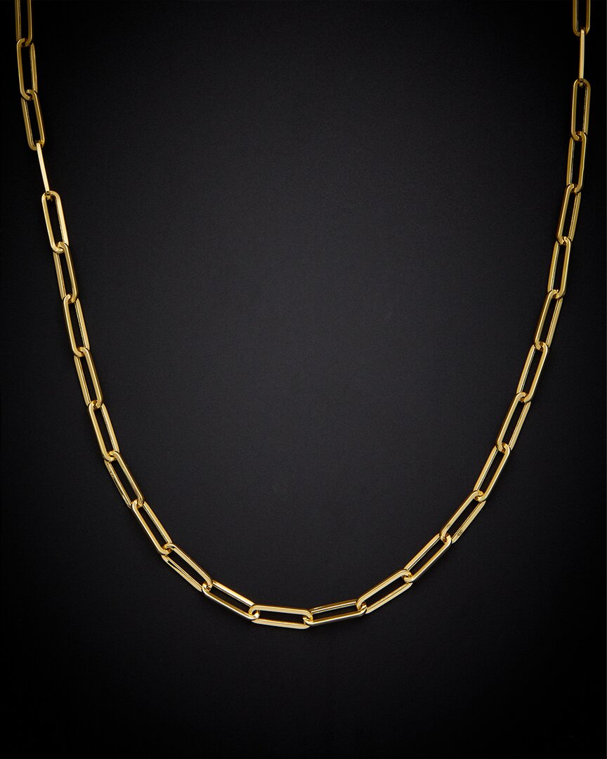Italian Gold 14k  Connector Necklace