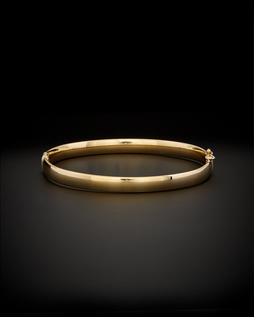 Shop Italian Gold 14k  Bangle Bracelet