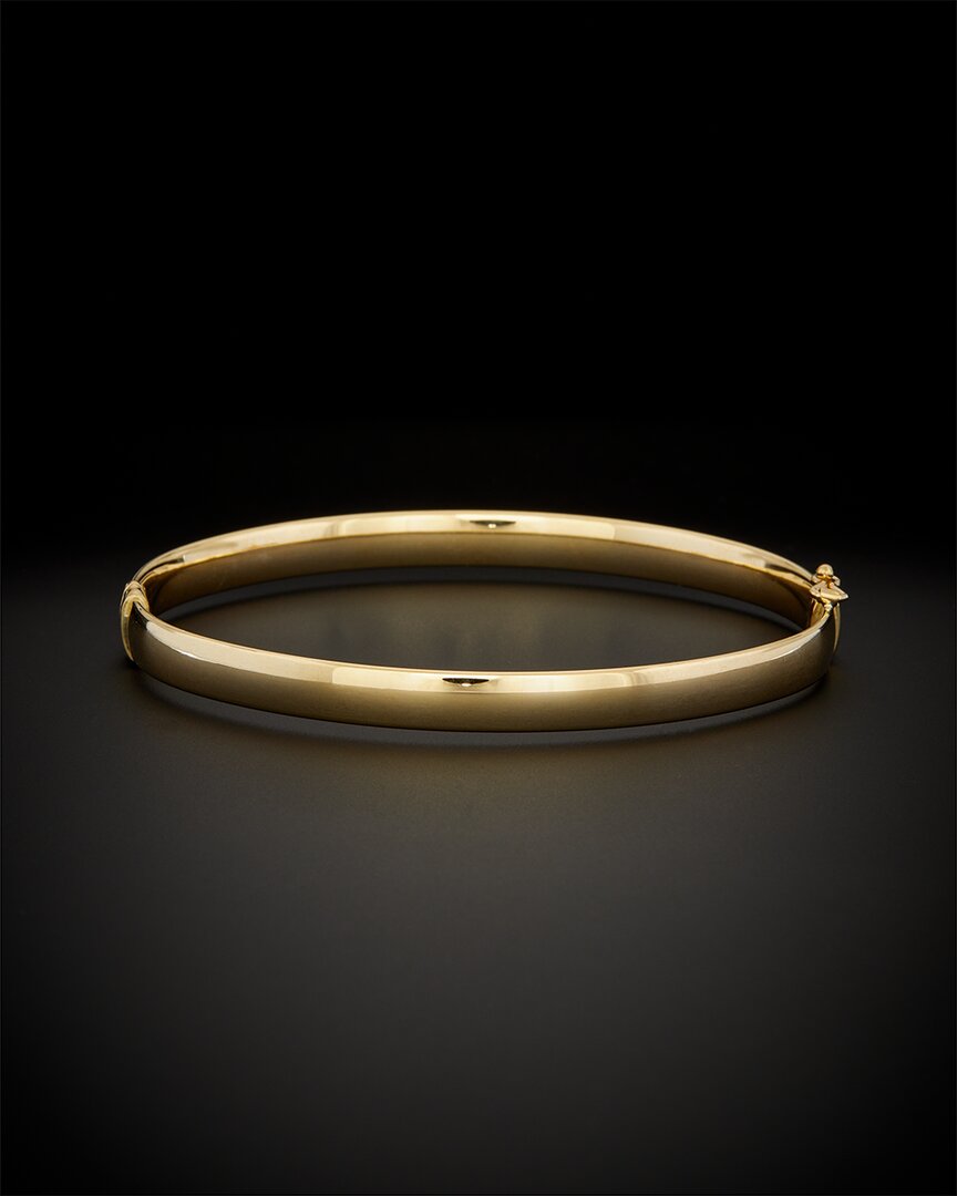 Shop Italian Gold 14k  Bangle Bracelet