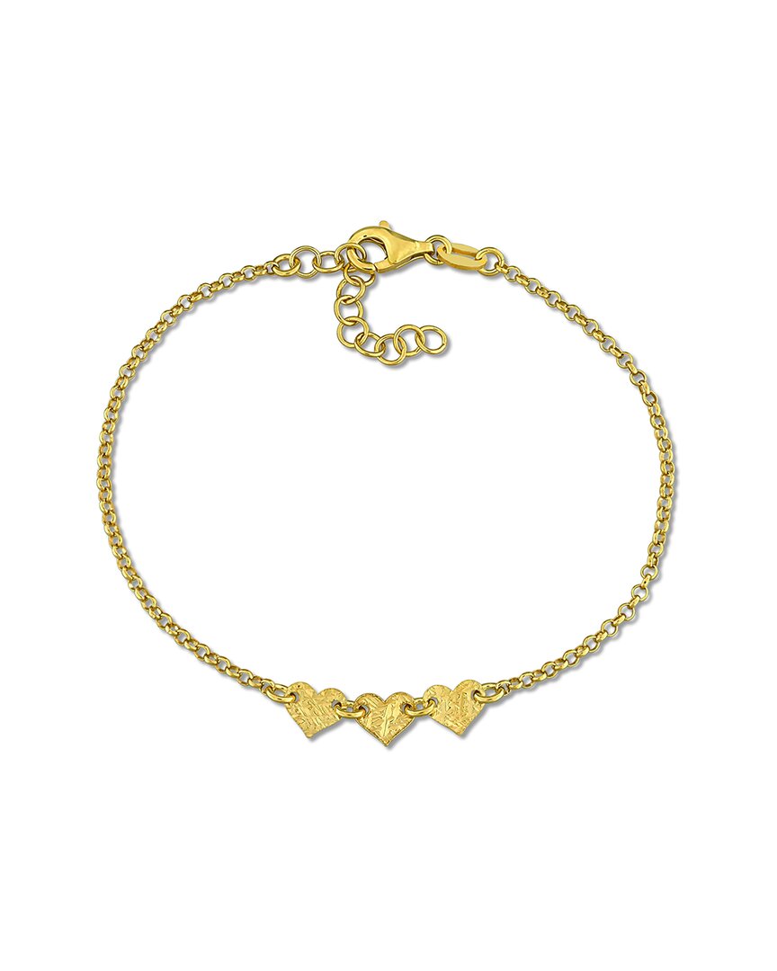 Italian Silver Rolo Chain Bracelet