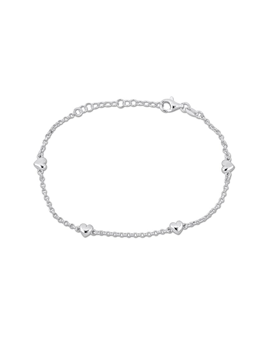 Italian Silver Station Bracelet