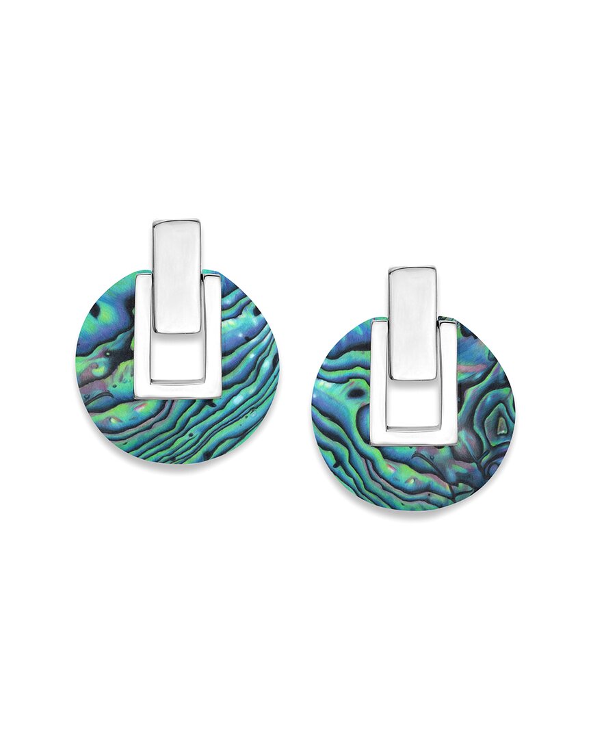 Samuel B. Silver Pearl Earrings