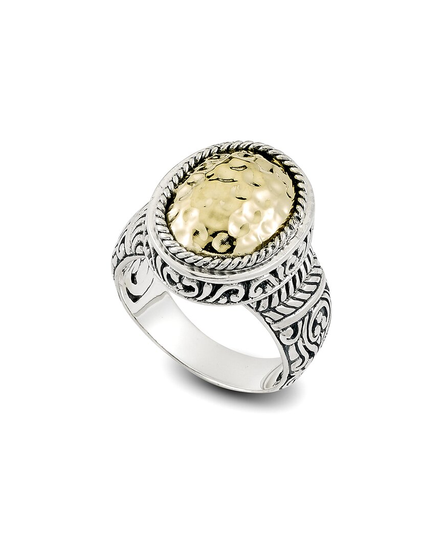 Samuel B. Silver & 18k Ring