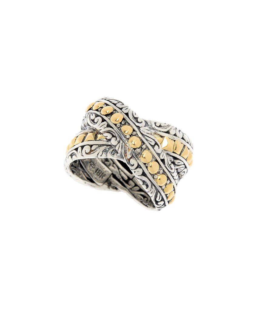 Samuel B. Silver & 18k Ring