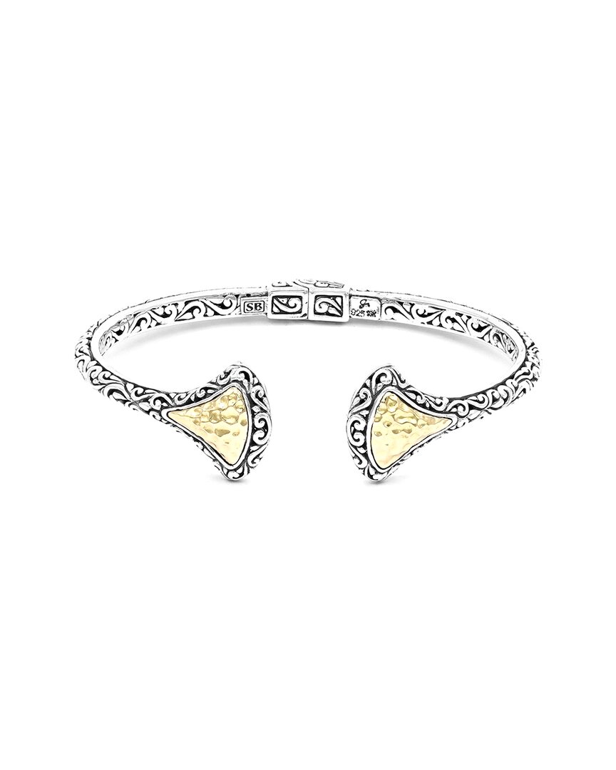 Samuel B. Silver & 18k Bracelet In Metallic