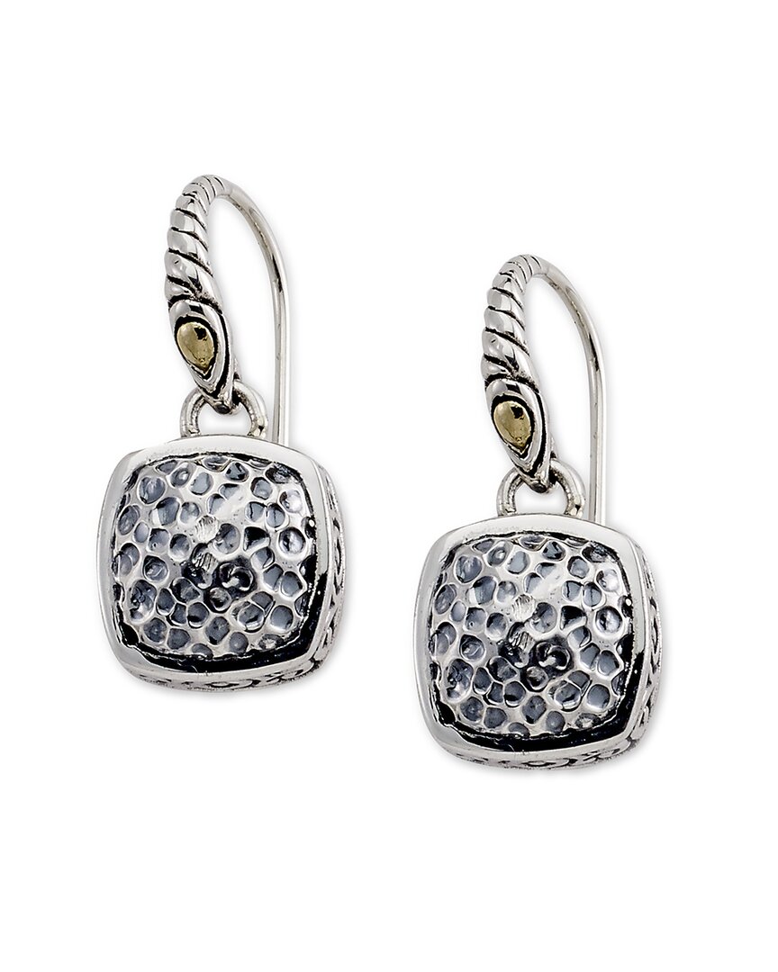 Samuel B. Silver & 18k Earrings In Metallic