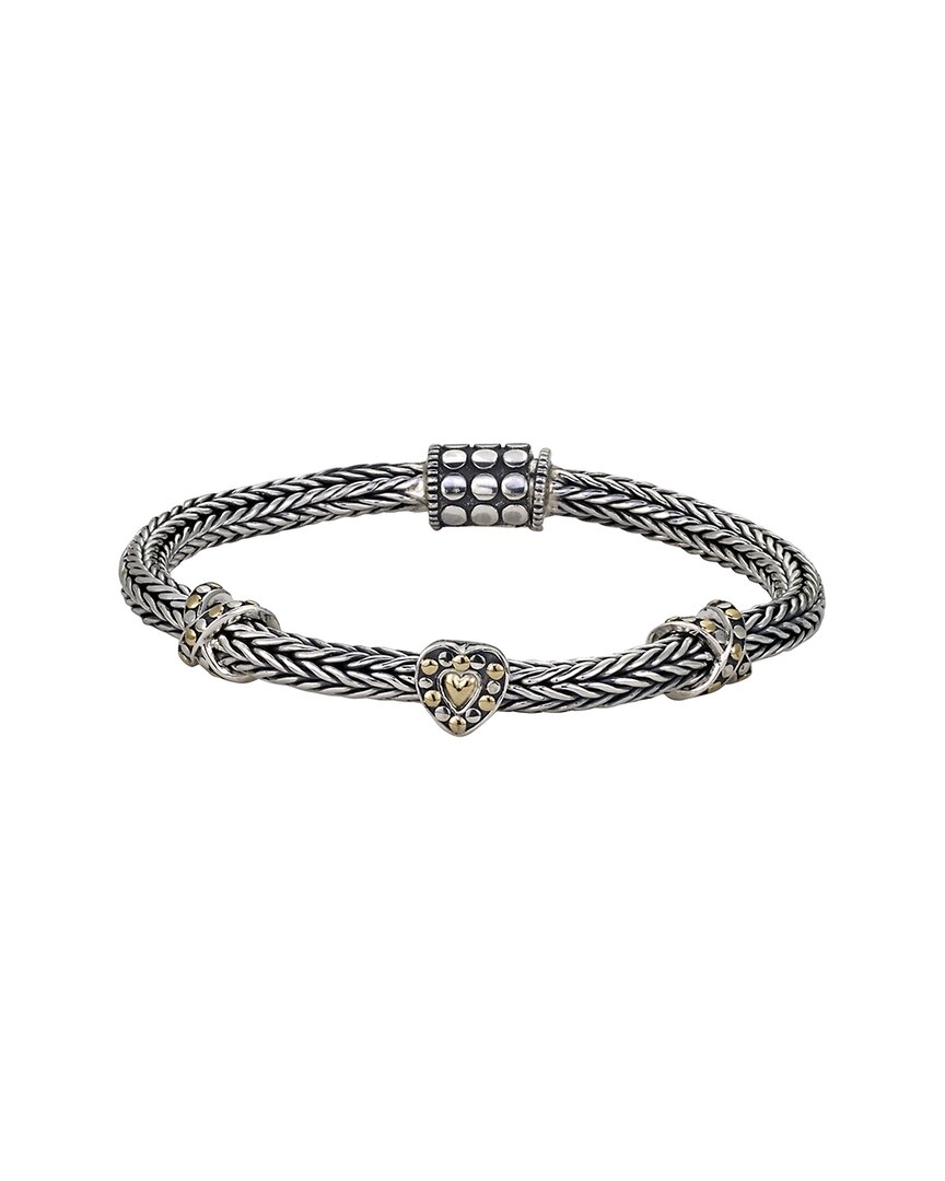 Samuel B. Silver & 18k Bracelet