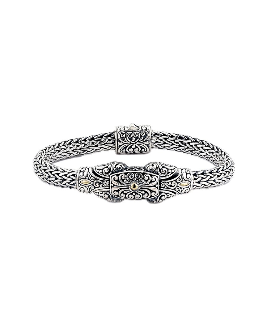 Samuel B. Silver & 18k Bracelet In Metallic