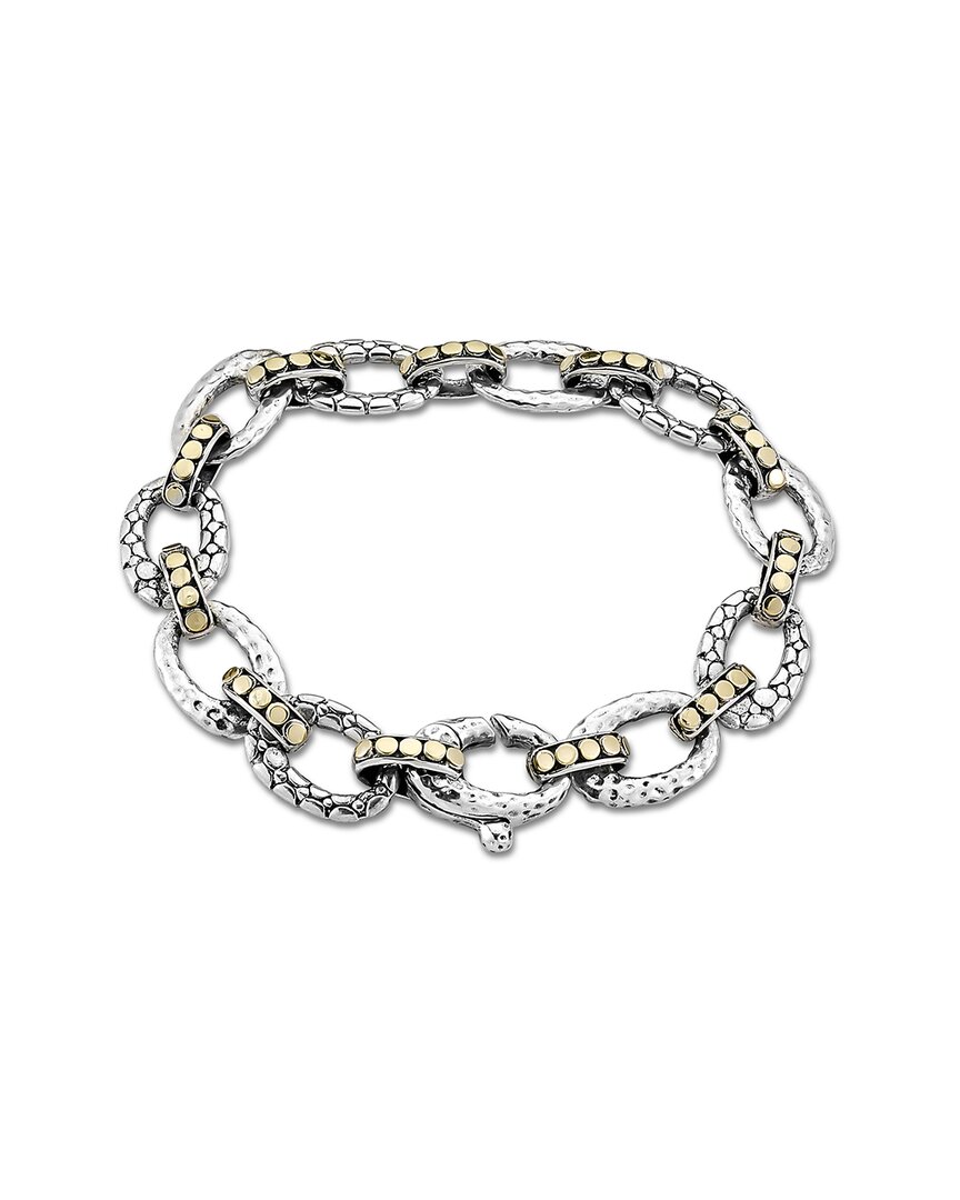 Samuel B. Silver & 18k Bracelet In Metallic