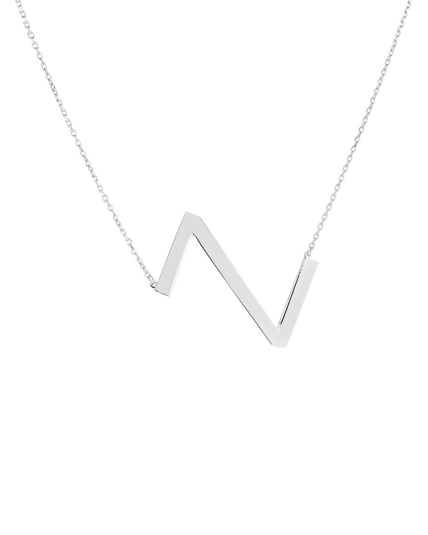 Shop Italian Silver Initial Necklace