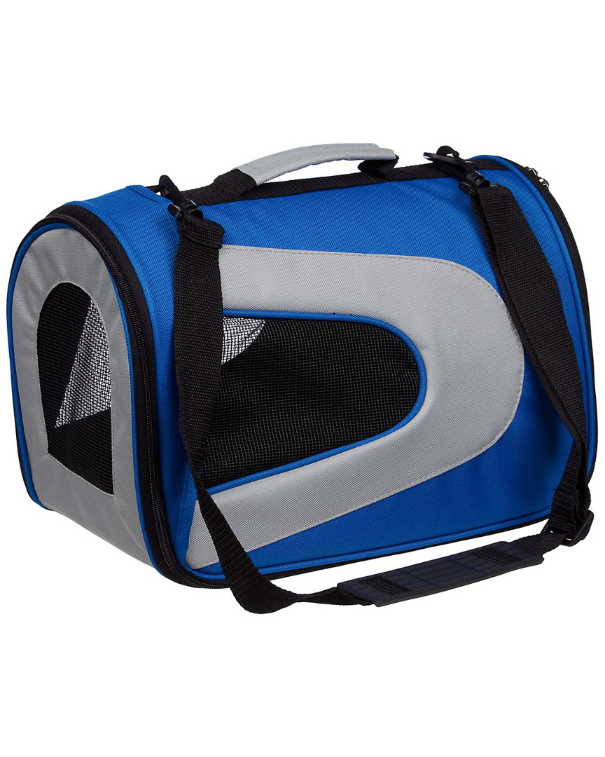 Shop Pet Life Airline Approved Folding Zippered Sporty