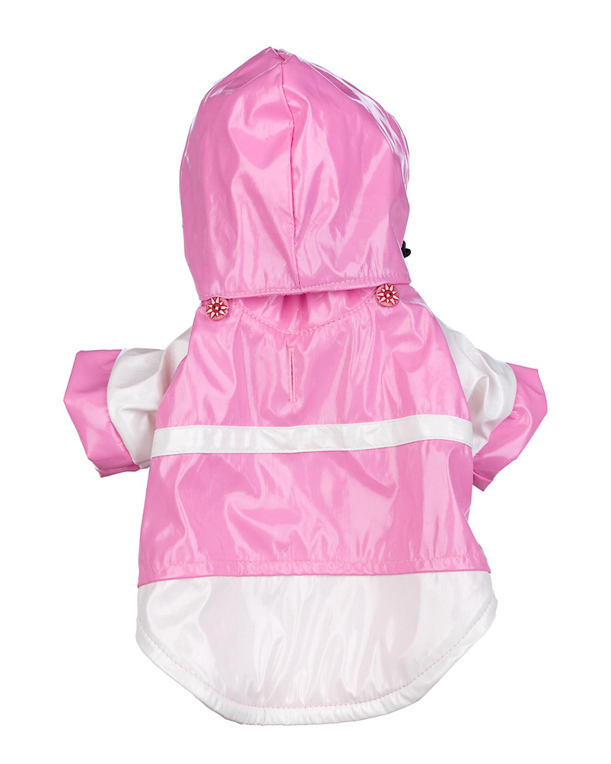 Shop Pet Life Two Tone Waterproof Adjustable Pet Raincoat